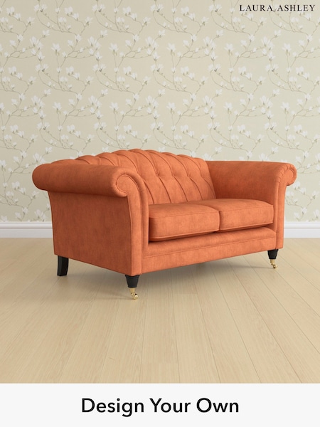 Bainton/Terracotta Orange Gloucester Button Back By Laura Ashley (W47079) | £1,150