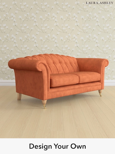 Bainton/Terracotta Orange Gloucester Button Back By Laura Ashley (W47079) | £1,250