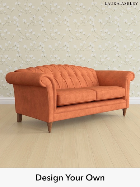 Bainton/Terracotta Orange Gloucester Button Back By Laura Ashley (W47079) | £1,350