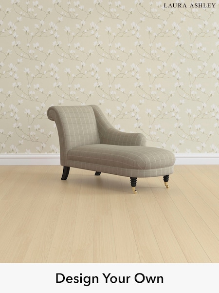 Carolyn Check/Hazelnut Natural Lynden By Laura Ashley (W47086) | £1,125