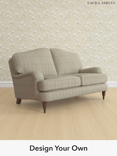 Carolyn Check/Hazelnut Natural Lynden By Laura Ashley (W47086) | £1,250