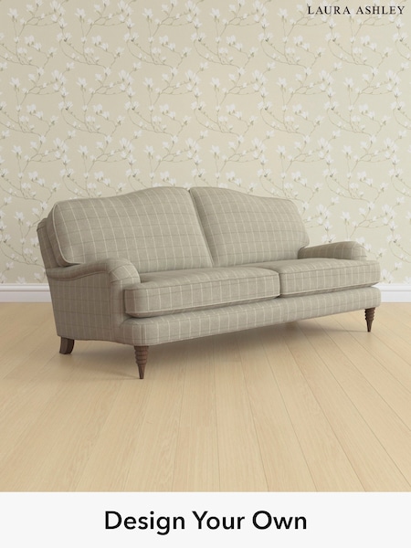 Carolyn Check/Hazelnut Natural Lynden By Laura Ashley (W47086) | £1,450