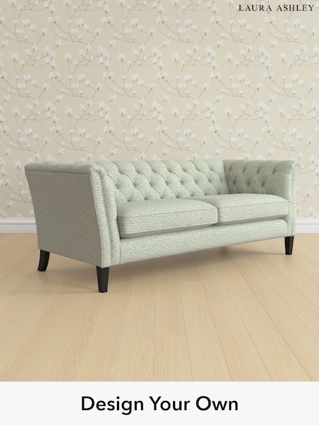 Borwick/Newport Blue Chatsworth Button Back By Laura Ashley (W47087) | £1,600