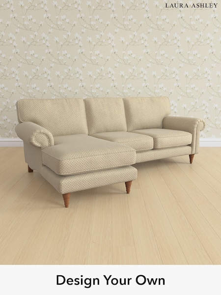 Chequers/Hazelnut Natural Kingston By Laura Ashley (W47088) | £2,025