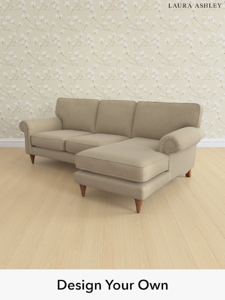 Chequers/Hazelnut Natural Kingston By Laura Ashley (W47088) | £2,025