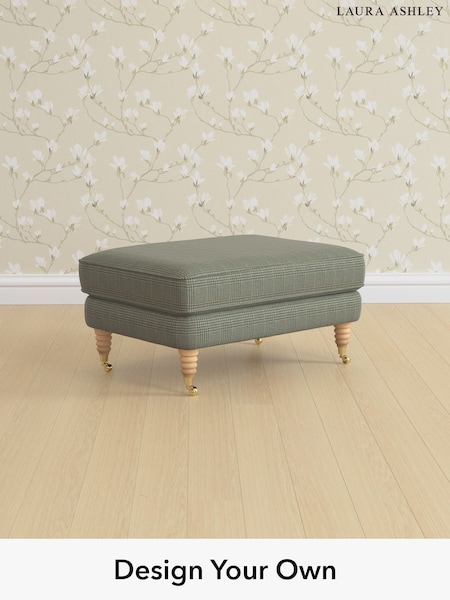 Birchgrove Check/Olive Green Lynden Scatter Back By Laura Ashley (W47092) | £625