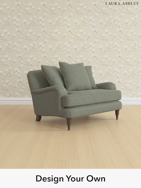 Birchgrove Check/Olive Green Lynden Scatter Back By Laura Ashley (W47092) | £1,175