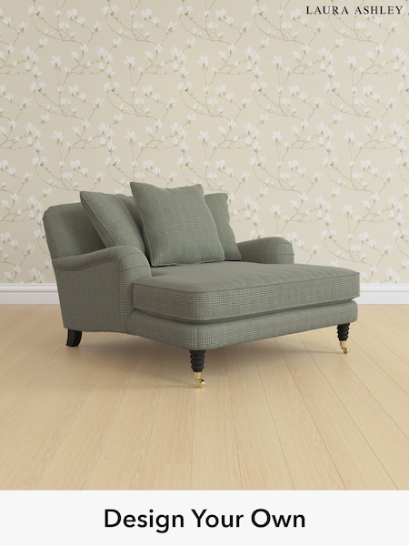 Birchgrove Check/Olive Green Lynden Scatter Back By Laura Ashley (W47092) | £1,325