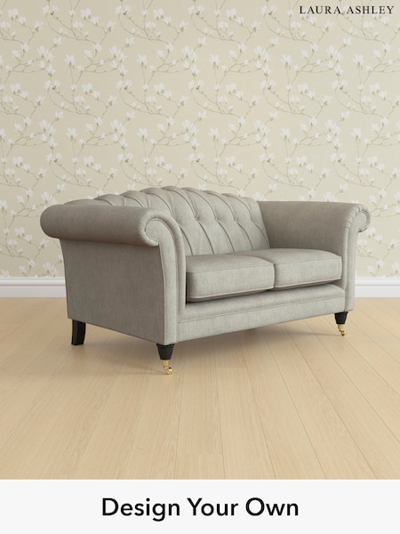 Bainton/Pale Steel Grey Gloucester Button Back By Laura Ashley (W47104) | £1,150