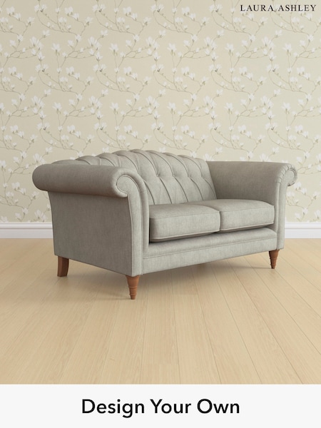 Bainton/Pale Steel Grey Gloucester Button Back By Laura Ashley (W47104) | £1,150