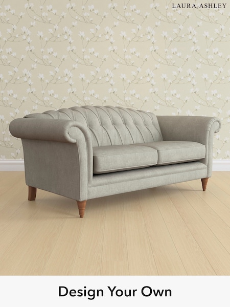 Bainton/Pale Steel Grey Gloucester Button Back By Laura Ashley (W47104) | £1,350