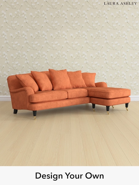 Bainton/Terracotta Orange Lynden Scatter Back By Laura Ashley (W47113) | £2,325