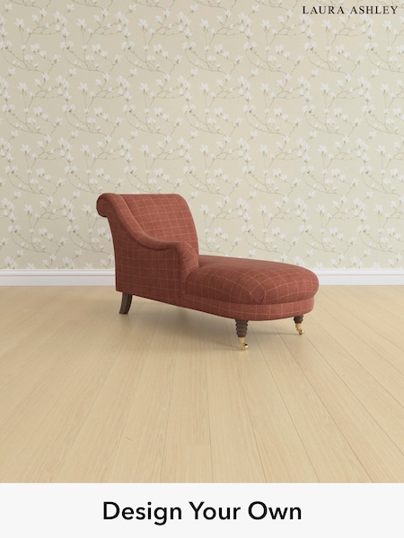 Carolyn Check/Terracotta Orange Lynden Scatter Back By Laura Ashley (W47121) | £1,175