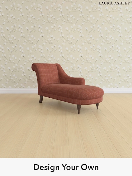 Carolyn Check/Terracotta Orange Lynden Scatter Back By Laura Ashley (W47121) | £1,175