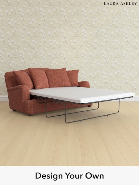 Carolyn Check/Terracotta Orange Lynden Scatter Back By Laura Ashley (W47121) | £2,050