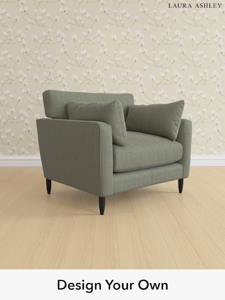 Birchgrove Check/Olive Green Radcliffe By Laura Ashley (W47135) | £1,225