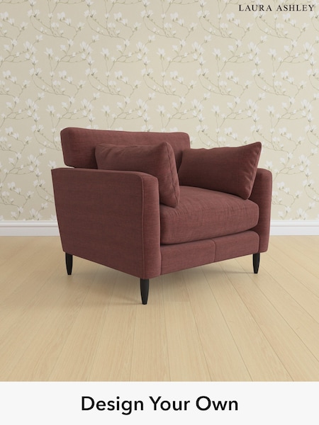 Edwin Chenille/Burgundy Red Radcliffe By Laura Ashley (W47141) | £1,150