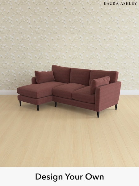 Edwin Chenille/Burgundy Red Radcliffe By Laura Ashley (W47141) | £2,575