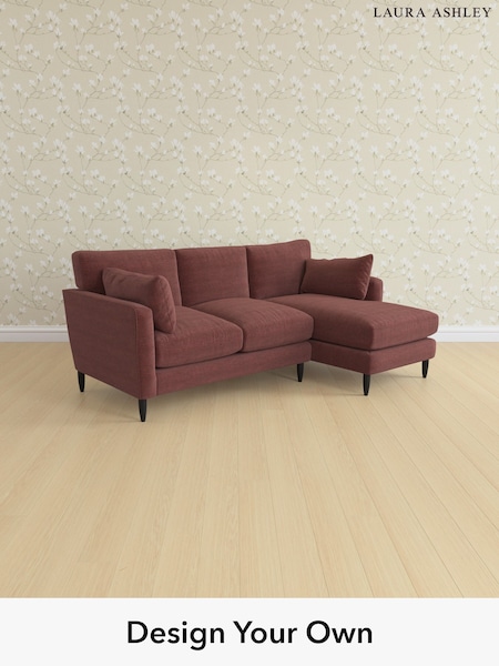 Edwin Chenille/Burgundy Red Radcliffe By Laura Ashley (W47141) | £2,575