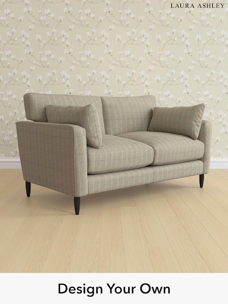Carolyn Check/Hazelnut Natural Radcliffe By Laura Ashley (W47146) | £1,550