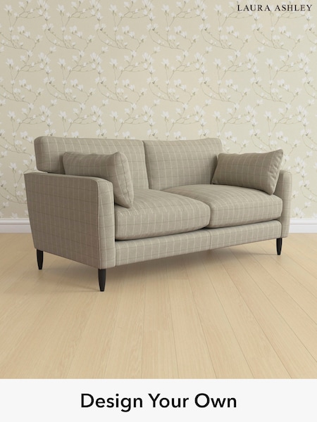 Carolyn Check/Hazelnut Natural Radcliffe By Laura Ashley (W47146) | £1,650