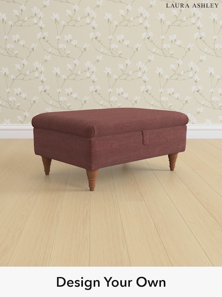 Edwin Chenille/Burgundy Red Beverley By Laura Ashley (W47158) | £575