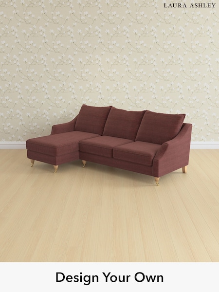 Edwin Chenille/Burgundy Red Beverley By Laura Ashley (W47158) | £2,275