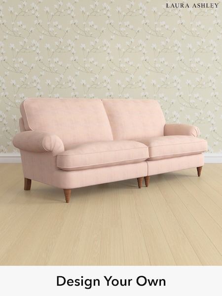 Edwin Chenille/Blush Pink Beaumaris By Laura Ashley (W47161) | £1,600