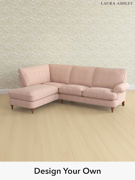 Edwin Chenille/Blush Pink Beaumaris By Laura Ashley (W47161) | £2,450