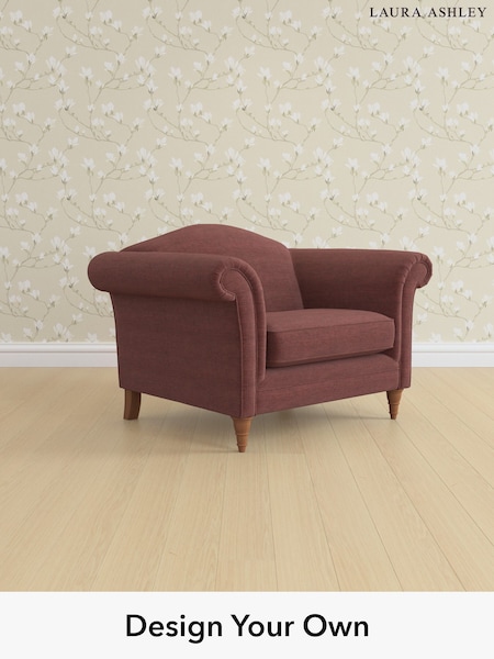 Edwin Chenille/Burgundy Red Gloucester By Laura Ashley (W47164) | £1,000