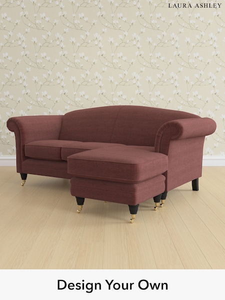 Edwin Chenille/Burgundy Red Gloucester By Laura Ashley (W47164) | £1,900