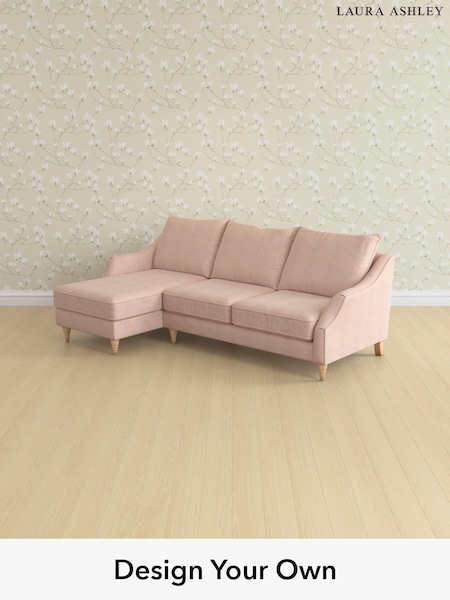 Edwin Chenille/Blush Pink Beverley By Laura Ashley (W47166) | £2,275