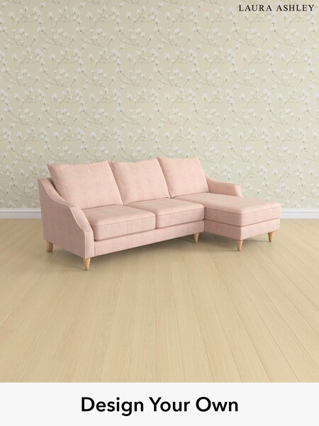 Edwin Chenille/Blush Pink Beverley By Laura Ashley (W47166) | £2,275