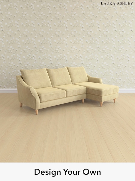 Edwin Chenille/Truffle Natural Beverley By Laura Ashley (W47174) | £2,275