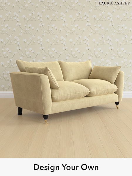 Edwin Chenille/Truffle Natural Casterton By Laura Ashley (W47176) | £1,400