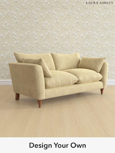 Edwin Chenille/Truffle Natural Casterton By Laura Ashley (W47176) | £1,400