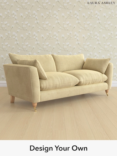 Edwin Chenille/Truffle Natural Casterton By Laura Ashley (W47176) | £1,500
