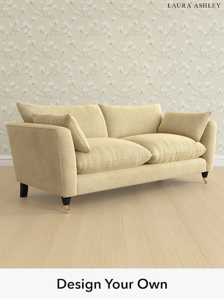 Edwin Chenille/Truffle Natural Casterton By Laura Ashley (W47176) | £1,500