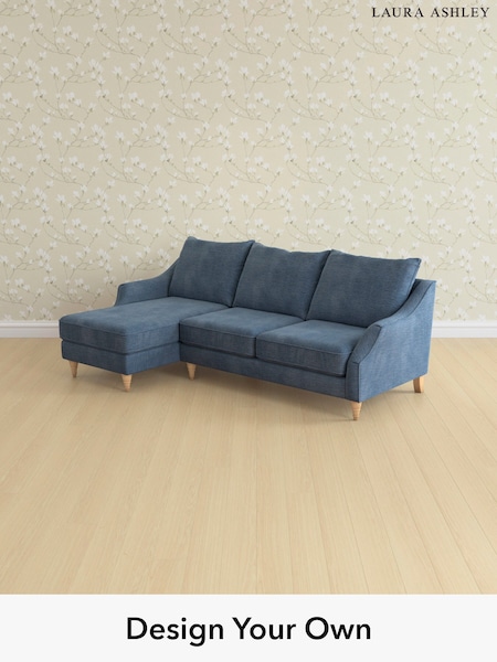 Edwin Chenille/Seaspray Blue Beverley By Laura Ashley (W47177) | £2,275