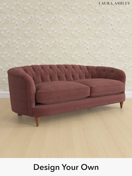 Edwin Chenille/Burgundy Red Hathersage By Laura Ashley (W47182) | £2,000
