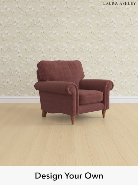 Edwin Chenille/Burgundy Red Kingston By Laura Ashley (W47183) | £925