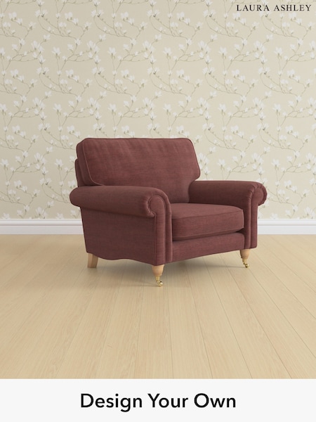 Edwin Chenille/Burgundy Red Kingston By Laura Ashley (W47183) | £1,025