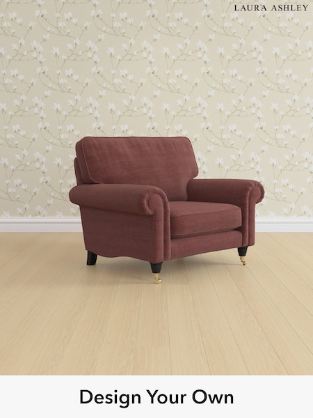 Edwin Chenille/Burgundy Red Kingston By Laura Ashley (W47183) | £1,025