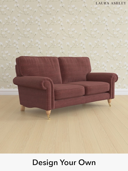 Edwin Chenille/Burgundy Red Kingston By Laura Ashley (W47183) | £1,300