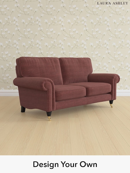 Edwin Chenille/Burgundy Red Kingston By Laura Ashley (W47183) | £1,300