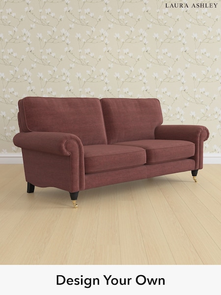 Edwin Chenille/Burgundy Red Kingston By Laura Ashley (W47183) | £1,400