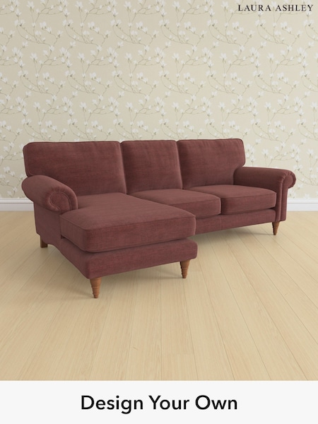 Edwin Chenille/Burgundy Red Kingston By Laura Ashley (W47183) | £2,225