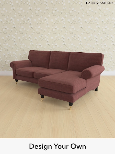 Edwin Chenille/Burgundy Red Kingston By Laura Ashley (W47183) | £2,225