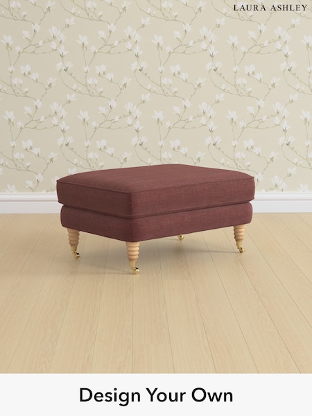 Edwin Chenille/Burgundy Red Lynden By Laura Ashley (W47184) | £550