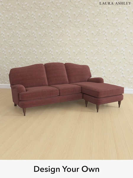 Edwin Chenille/Burgundy Red Lynden By Laura Ashley (W47184) | £2,400